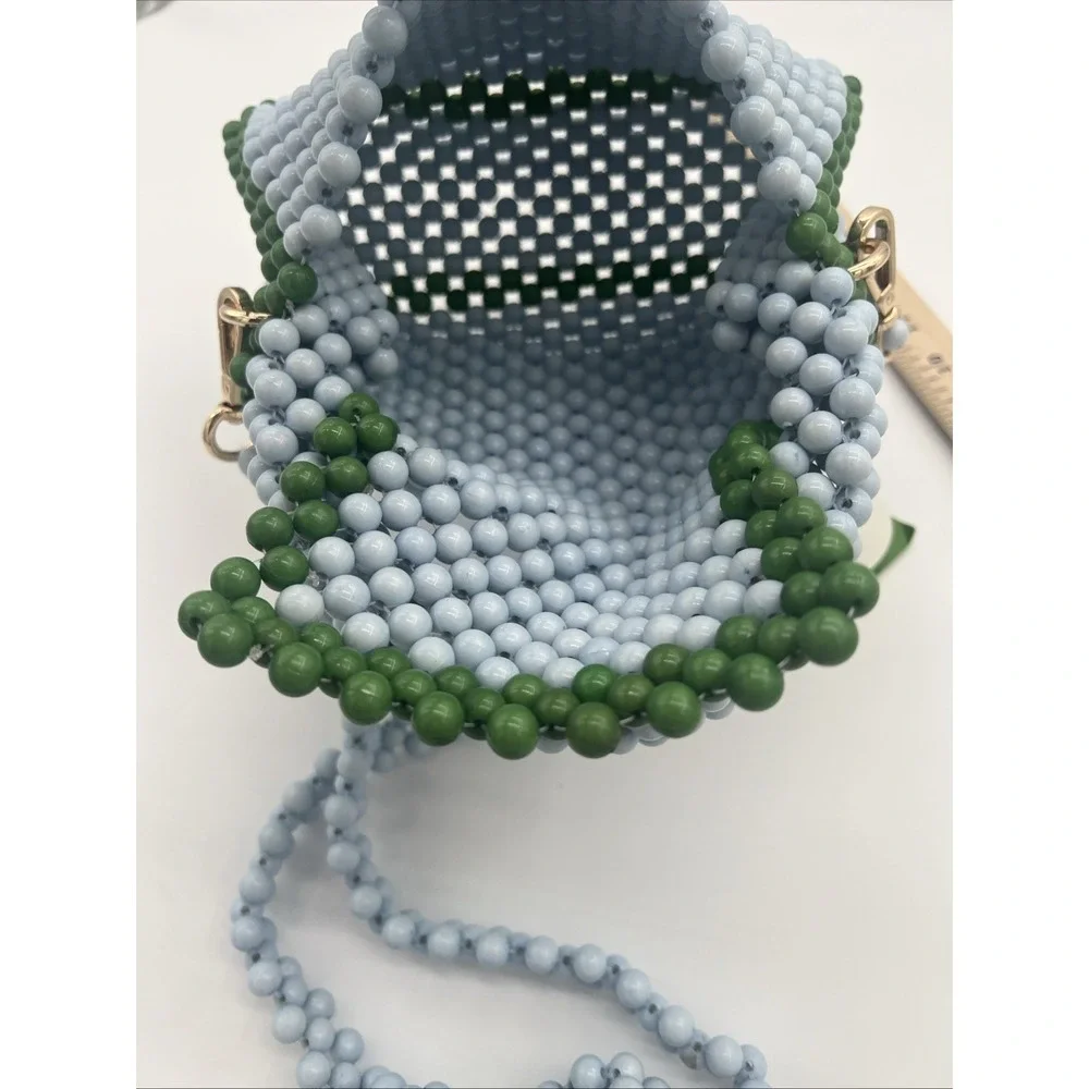 Kate Spade‎ NY x Target LTD Edition Color-block Beaded Crossbody Bag Blue/Green